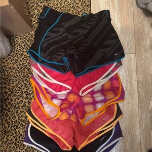 Nike Multicolor Athletic Shorts Collection